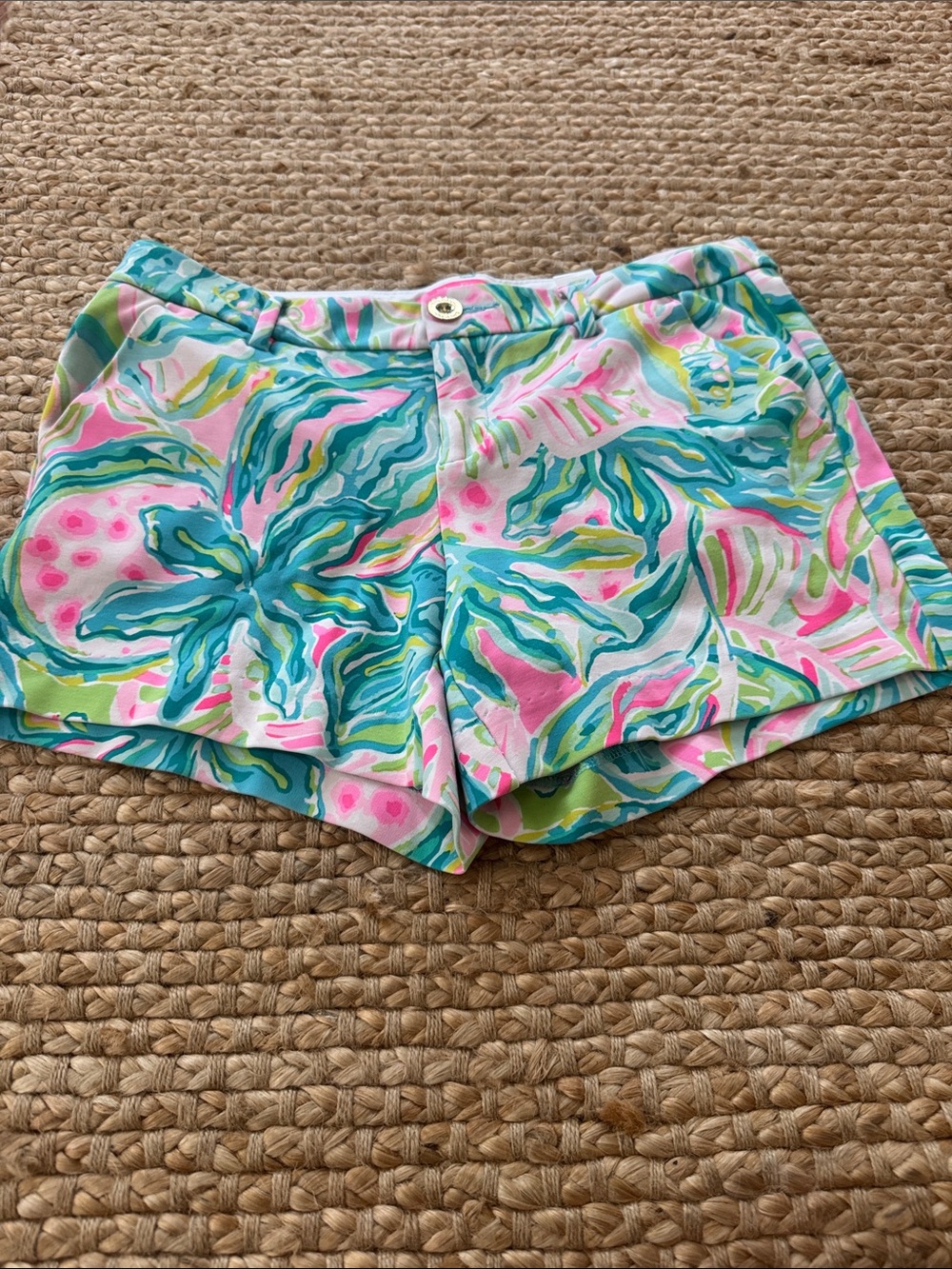 Lilly Pulitzer Women’s Size 4 Shorts Bundle Lot of 3 Tropical Floral Prints - Picture 5 of 10